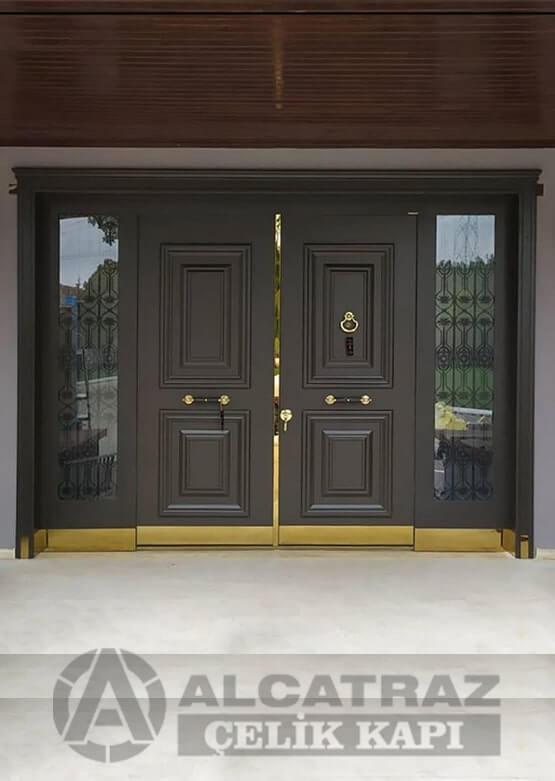 Villa Kapısı Modelleri Sarıyer Villa Giriş Kapısı AVK-023