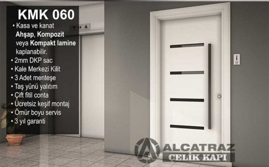ABK-060 Kompozit Kaplama Apartman Bina Giriş Kapısı
