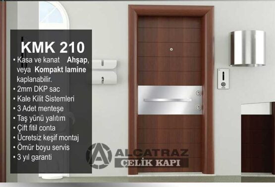 ABK-210 Kompozit Kaplama Apartman Bina Giriş Kapısı