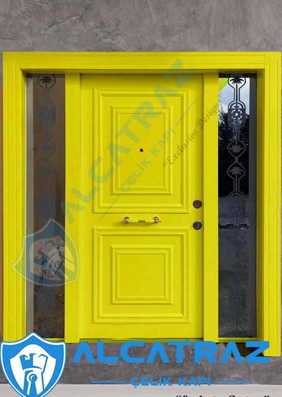 Sarı Dış Kapı Villa Giriş Kapısı AVK-011