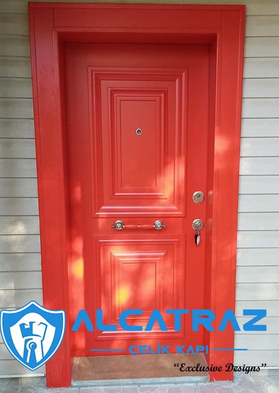Kırmızı Çelik Kapı ACK-067